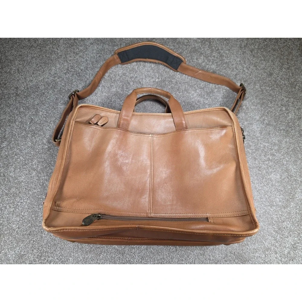 Dilana Santa Fe Full Grain Colombian Leather‎ Laptop Briefcase Messenger Bag
